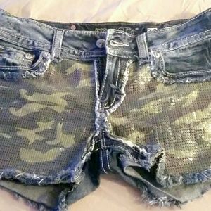 Miss Me Camo Shorts